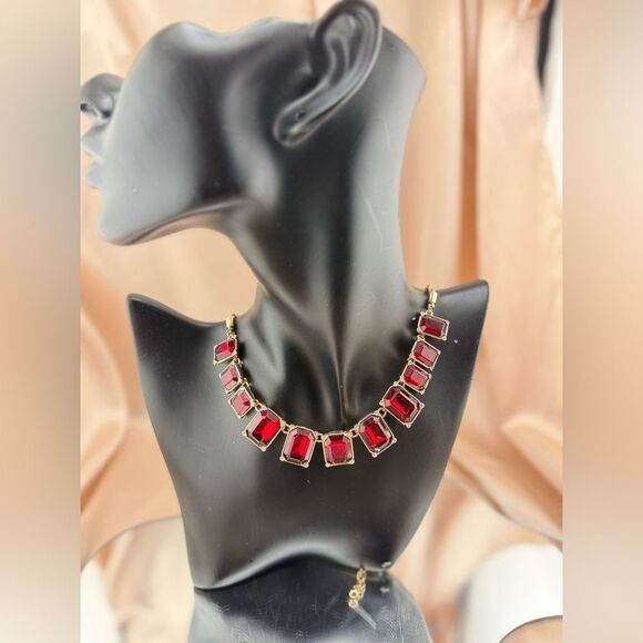 Royal Ruby Radiance Necklace - Picture 1 of 7